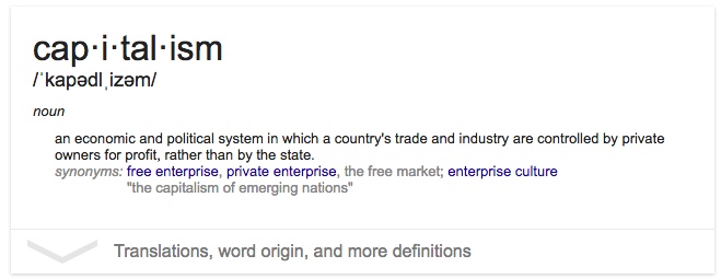 Capitalism-Definition